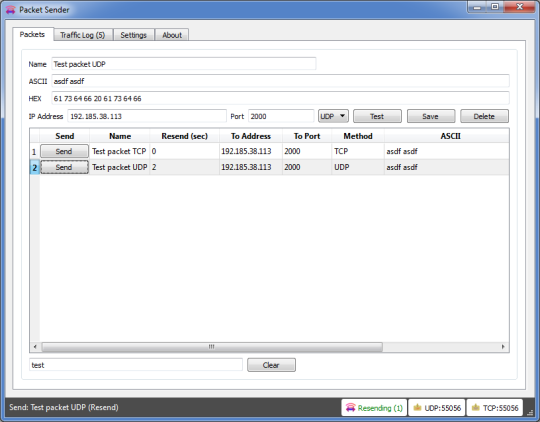 Packet Sender