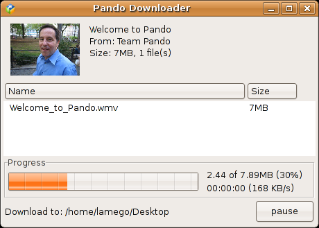 Pando Downloader