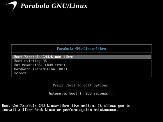 Parabola GNU/Linux-libre