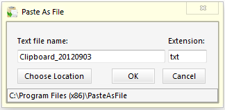 Paste As File