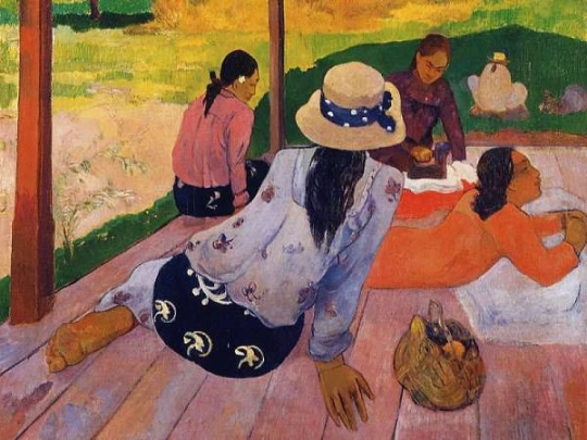 Paul Gauguin Art Screensavers Wallpapers Backgrounds - 300 Paintings