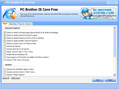 PC Brother IE Care Free