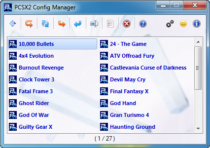 PCSX2 Config Manager