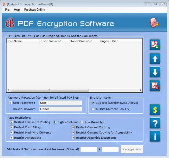 PDF Restriction Software