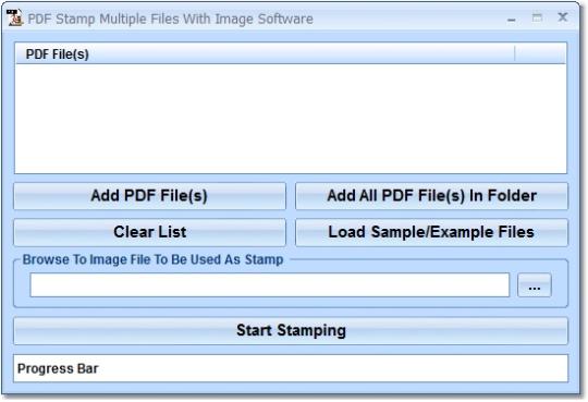 PDF Stamp Multiple Files With Image Software