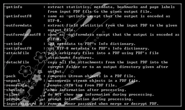 PDF Stamper Command Line