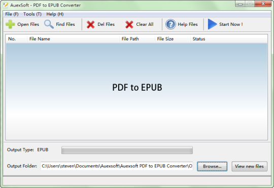 PDF To EPUB Converter