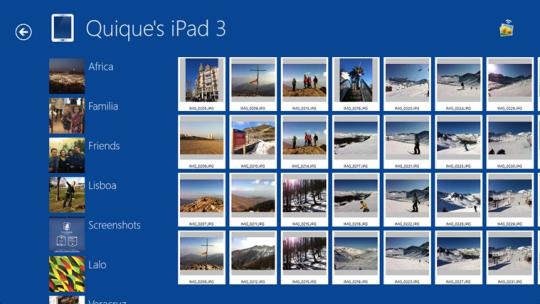 Photo Transfer App for Windows 8