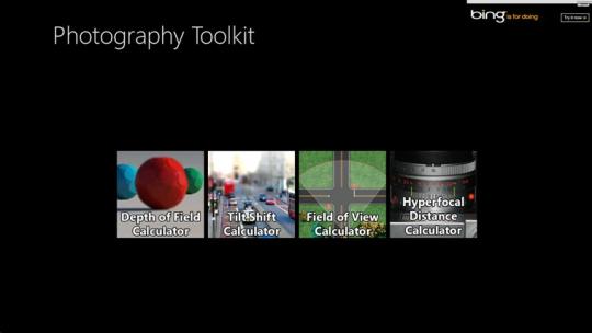 Photography Toolkit for Windows 8