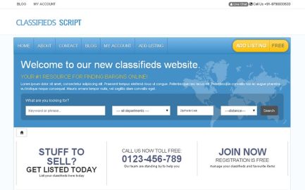 PHP Classifieds Script