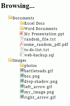 PHP File Tree