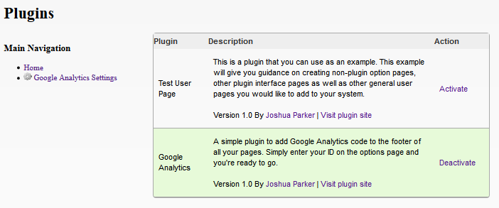 PHP Plugin & Hook System