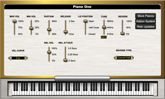 Piano One for Mac