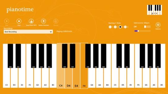 Piano Time Pro for Windows 8