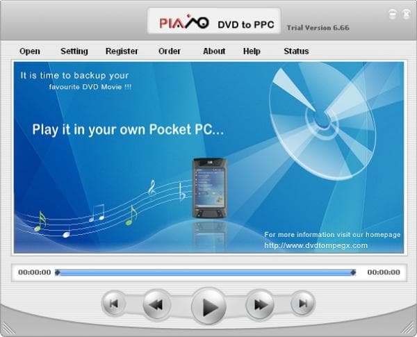 Plato DVD to Pocket PC Converter