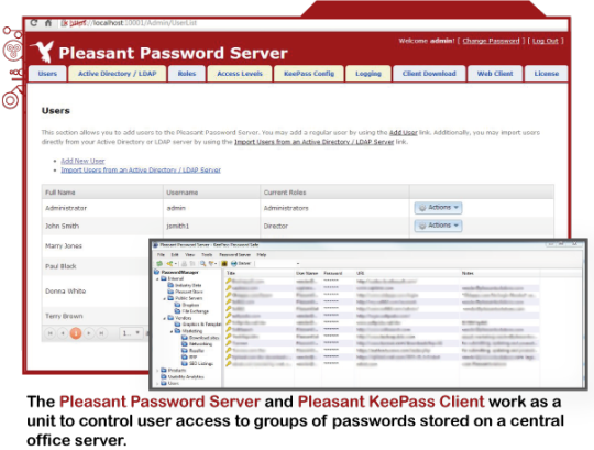 Pleasant Password Server