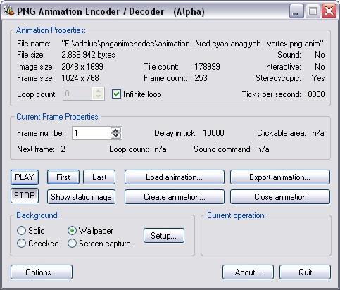 PNG-Anim Encoder Decoder