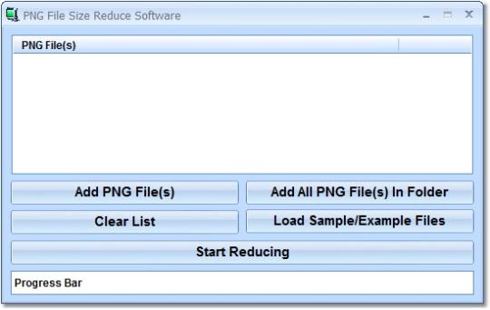 PNG File Size Reduce Software