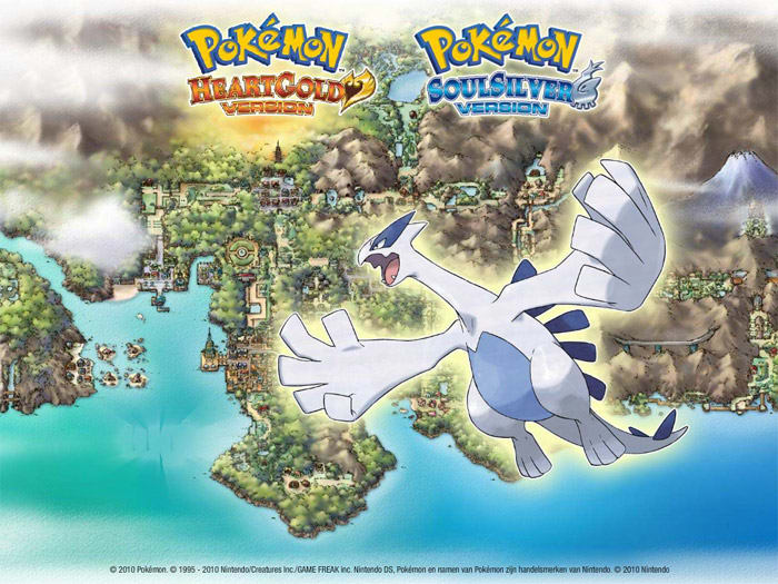 Pokemon HeartGold and SoulSilver Screensaver