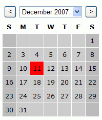 Popup Calendar JS