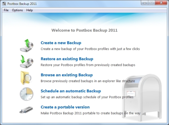 Postbox Backup 2011