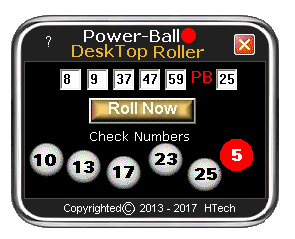 PowerBall Desktop Roller