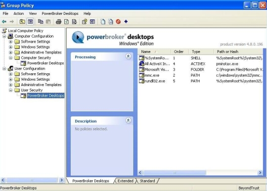PowerBroker Desktops (SnapIn) (64-Bit)