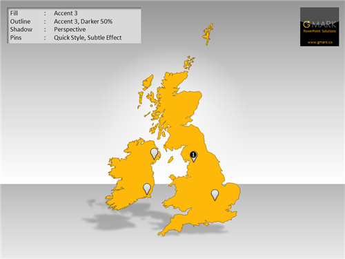 PowerPoint Maps - UK and Ireland Edition