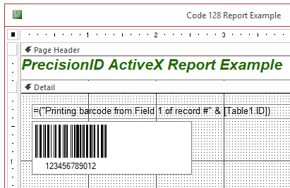 PrecisionID Barcode ActiveX Control