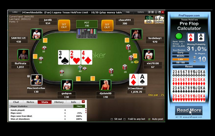 PreFlopper OS X Texas Hold'em Poker Calculator