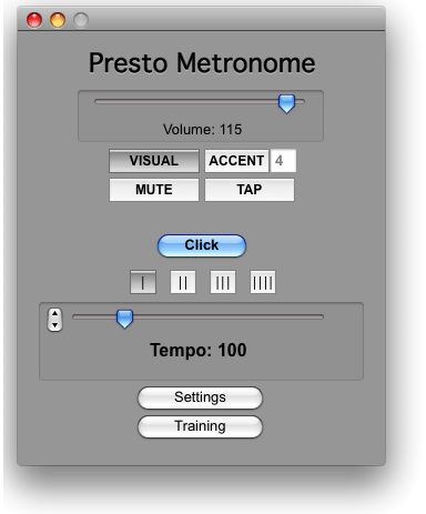 Presto Metronome