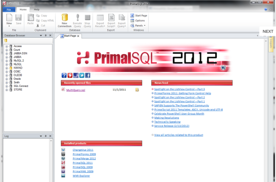 PrimalSQL 2012