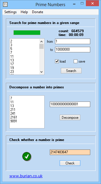 Prime Numbers Portable