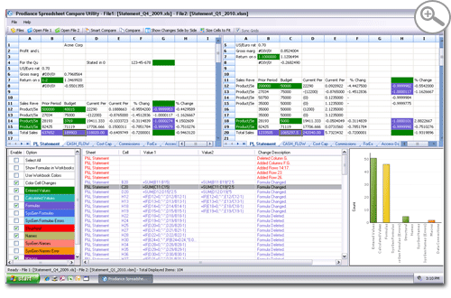 Prodiance Spreadsheet Compare
