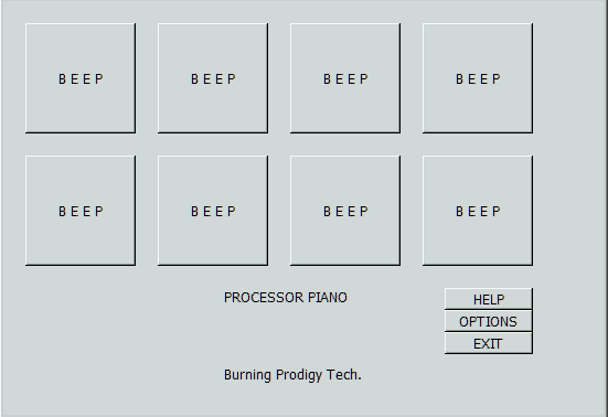 Prodigy Processor Piano