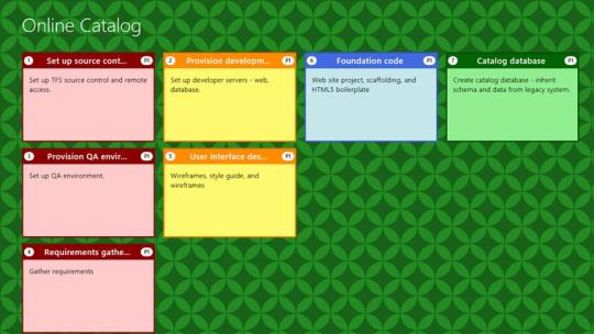 Project Task Board for Windows 8