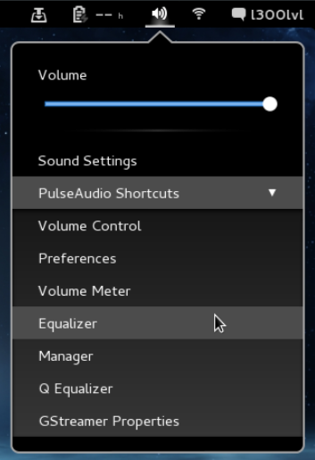 Pulse Audio Shortcuts