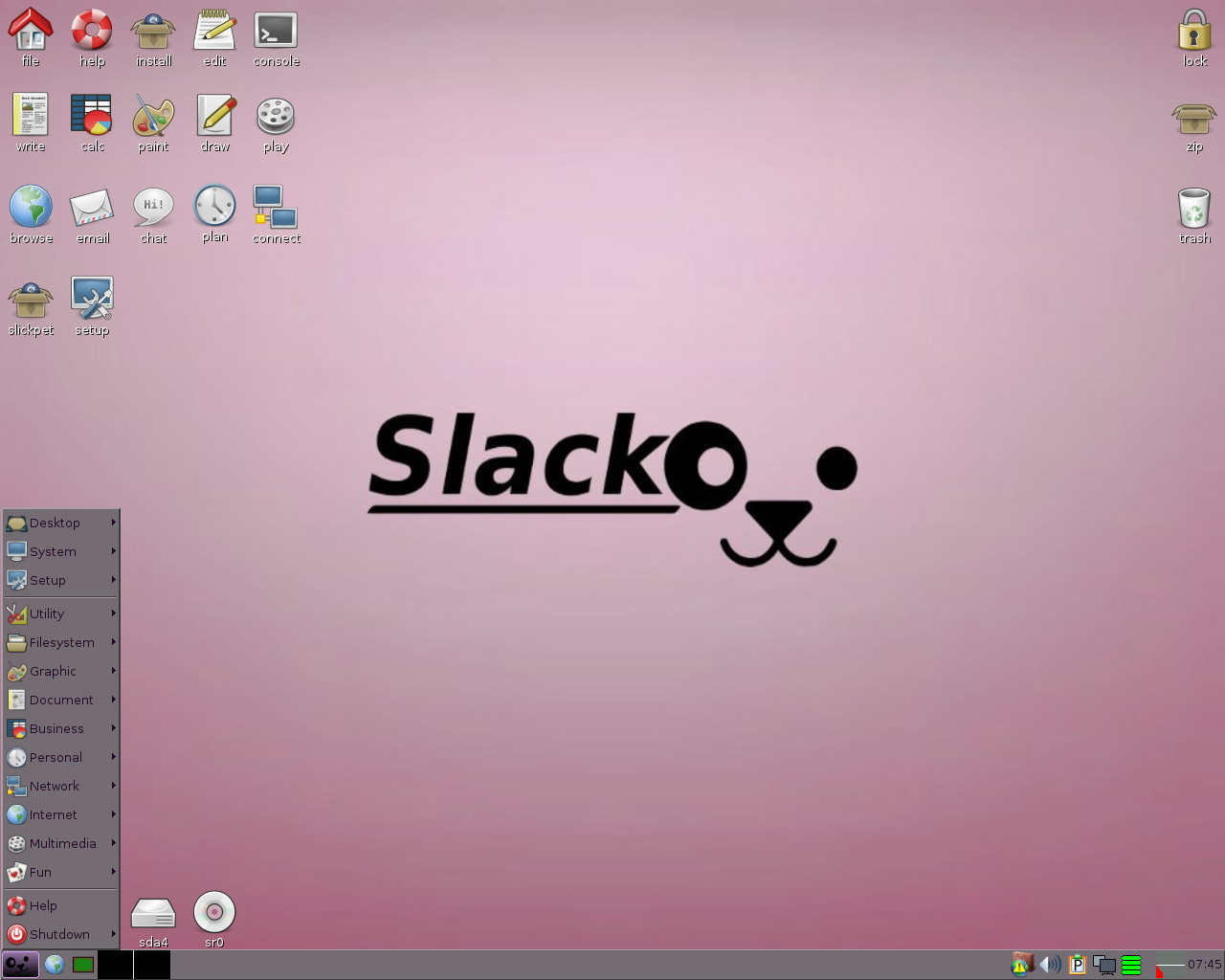 Puppy Linux "Slacko"