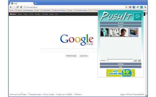 Push It for Chrome