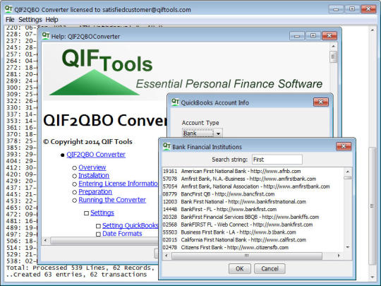 QIF2QBO Converter