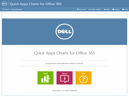 Quick Apps Charts for Office 365