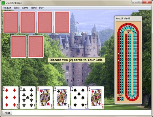 Quick Cribbage for Windows