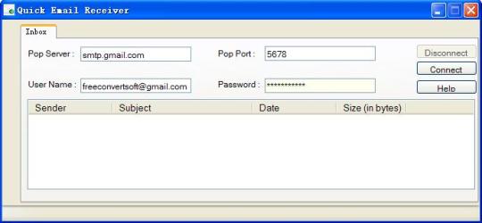 Quick Email Receiver