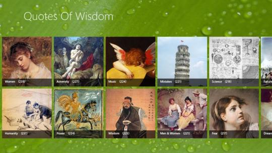 Quotes of Wisdom for Windows 8