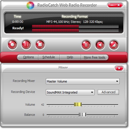 RadioCatch Web Radio Recorder