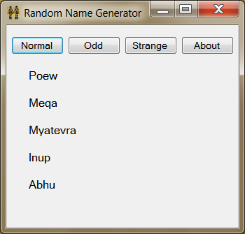Random Name Generator