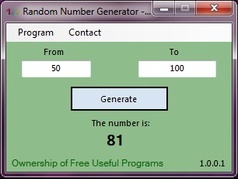 Random Number Generator