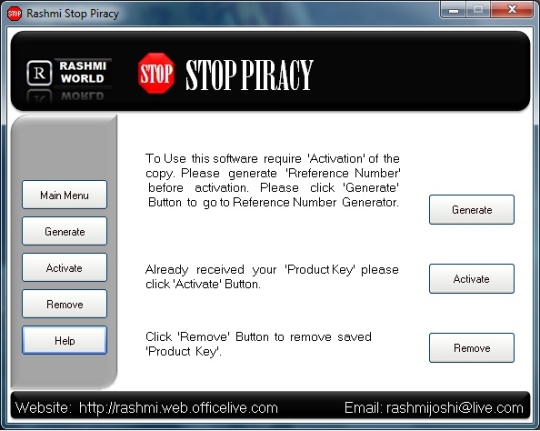Rashmi Stop Piracy