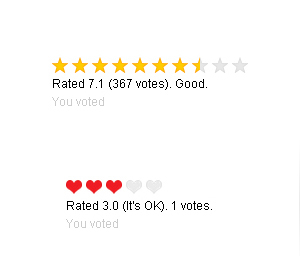 Rating System with JavaScript