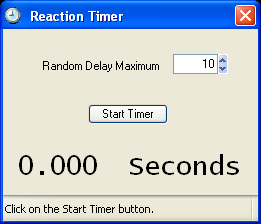 Reaction Timer